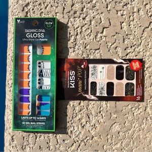 Dashing Diva 2 packs of Halloween Nail Strips